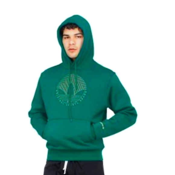 adidas deco trefoil hoodie
